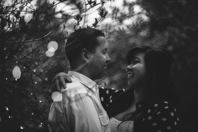 Engagement Photos at Sayen Gardens