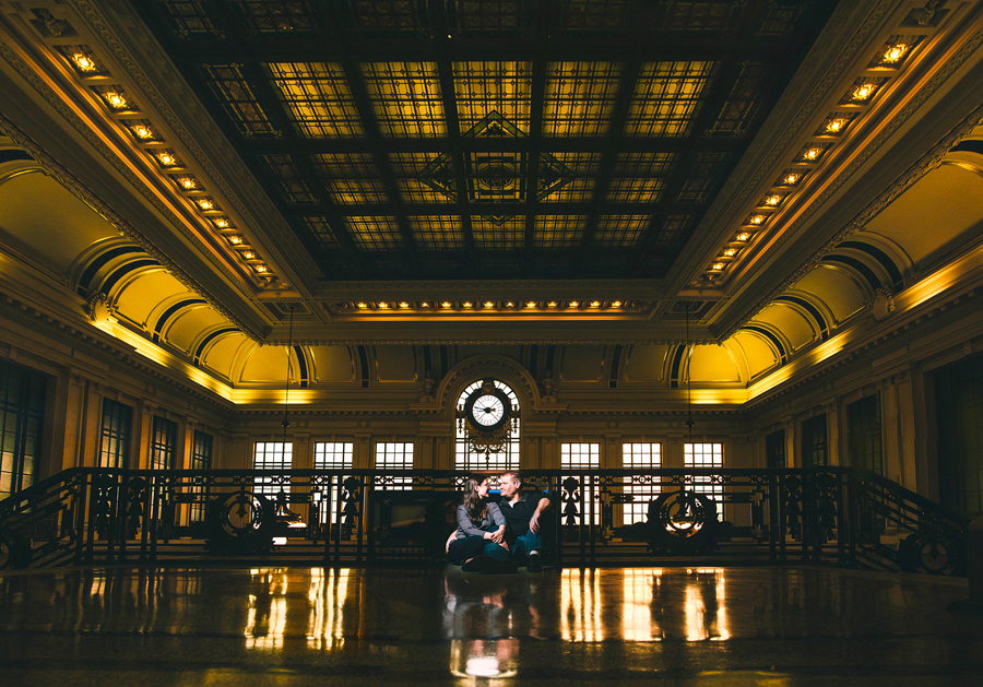 Hoboken Train Terminal Engagement 