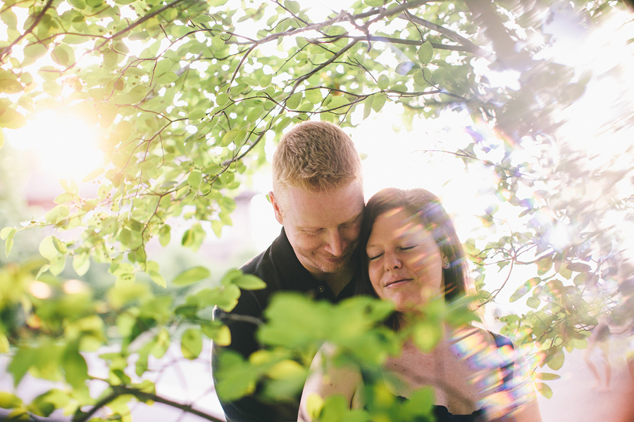 engagement photo of couple at manasquan reservoir