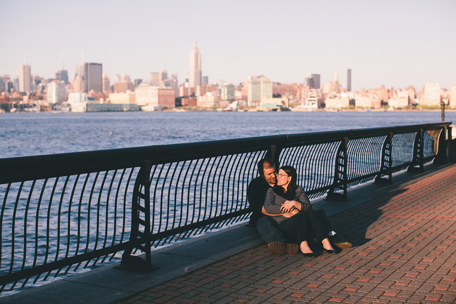 Frank Sinatra Park Engagement Session