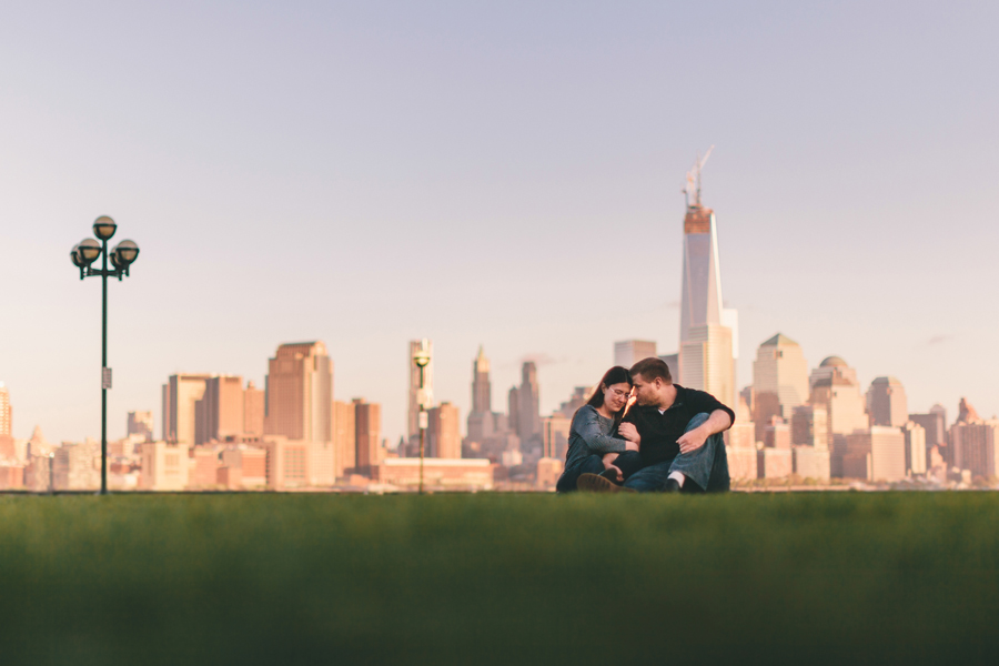 Frank Sinatra Park Engagement Session