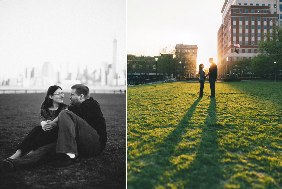 Artistic NJ Engagement Photos
