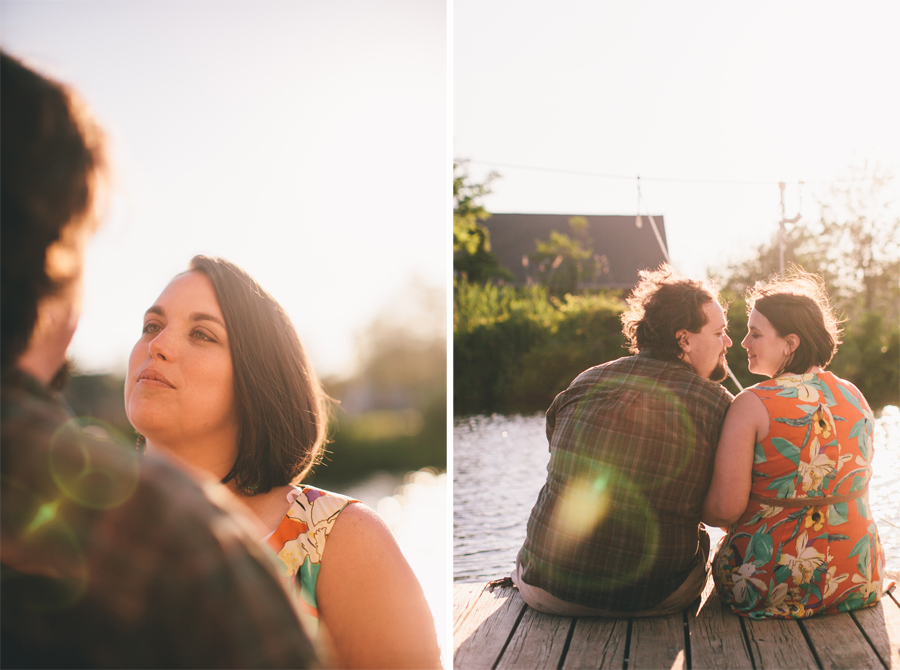 NJ Sunset Engagement Photos
