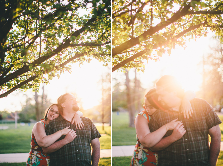 Sunset Engagement Photos in New Jersey