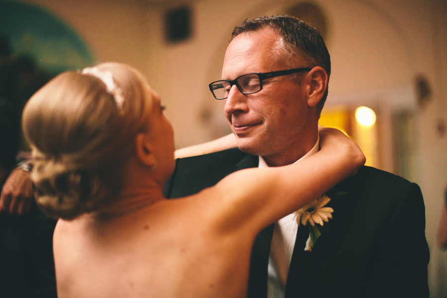 Bride and Groom at the Flanders Hotel