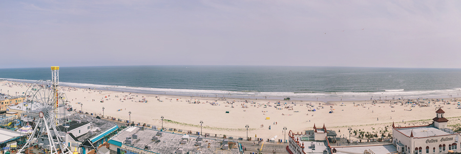 Flanders Hotel Ocean City, NJ View from balcony