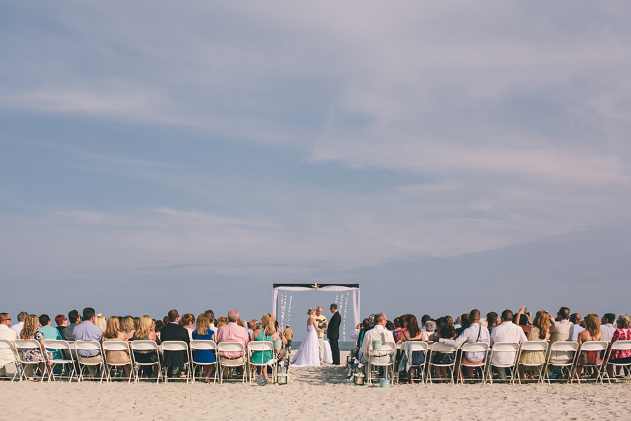 Flanders Hotel Beach Wedding Photos