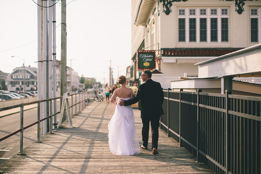 Ocean City, NJ Boardwalk Wedding Photos
