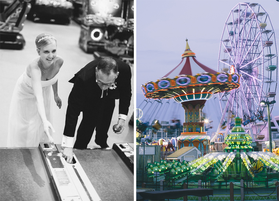 Boardwalk Wedding Photos in New Jersey