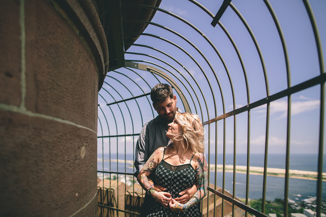 Twin Lights, Atlantic Highlands, NJ Engagement Photos
