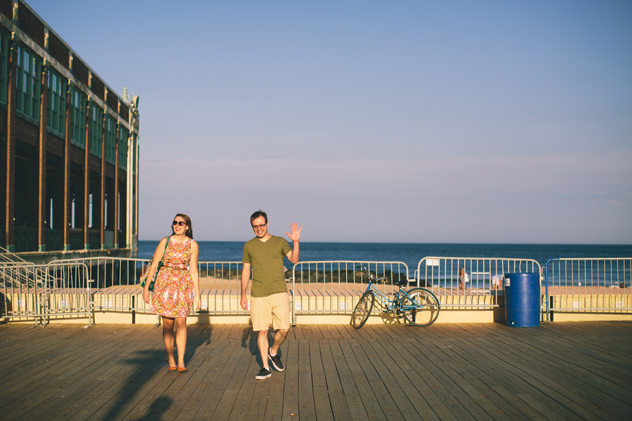 Asbury Park Engagement Photos