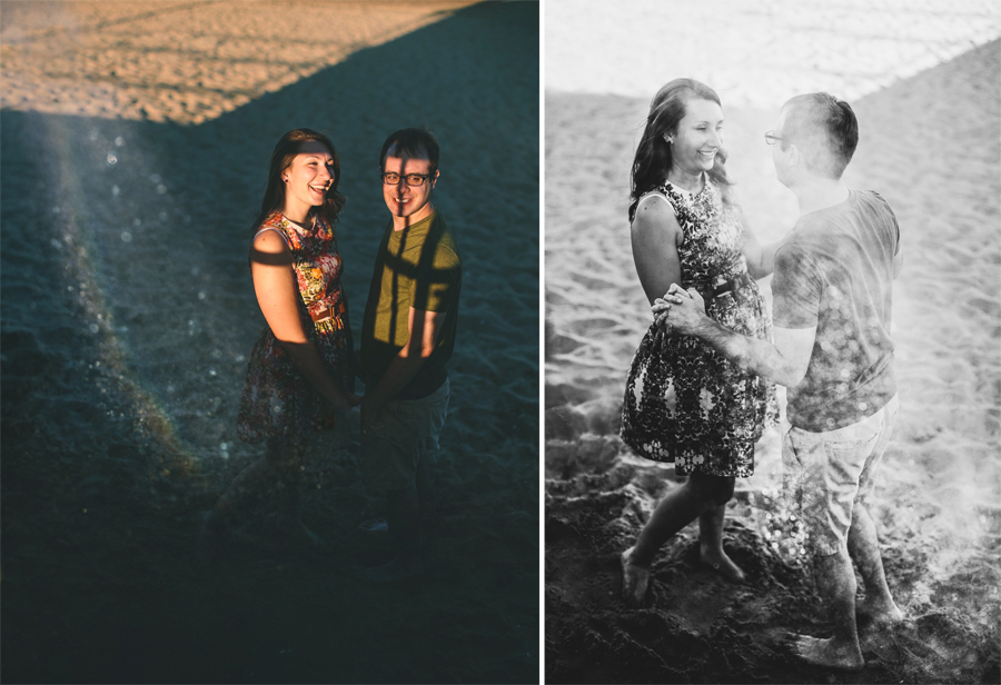 Asbury Park Beach Engagement Photos
