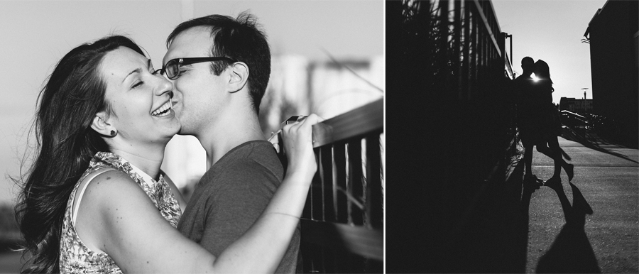 Creative and Artistic Asbury Park Engagement Photos 