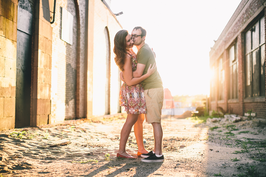 Asbury Park Sunset Engagement Photos