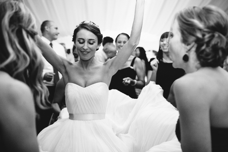 bride dancing Millrace Pond Wedding