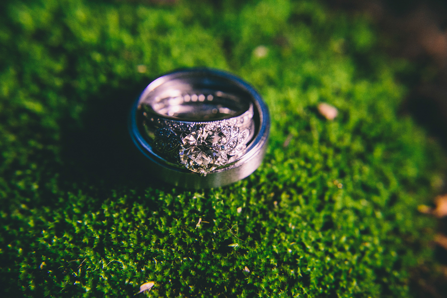 Creative Wedding Ring Photo