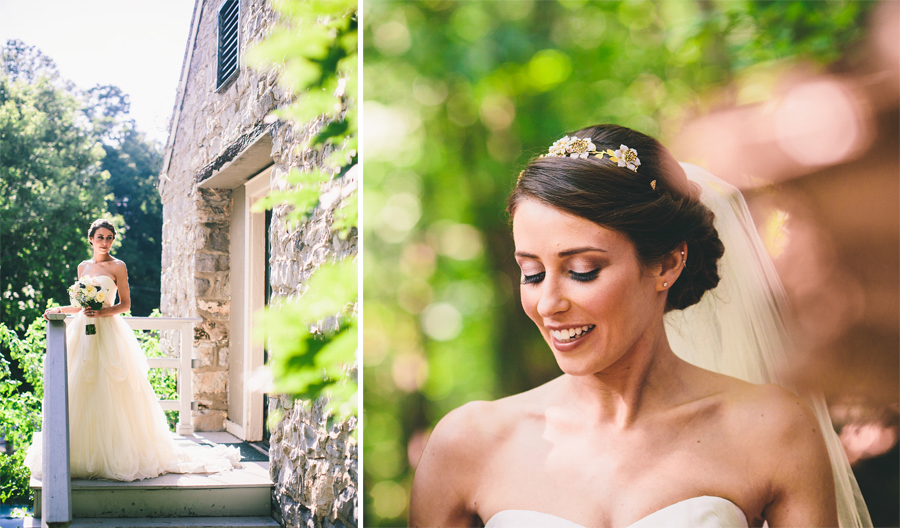 creative bride portraits