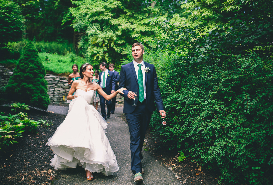 Millrace Pond Wedding photojournalism