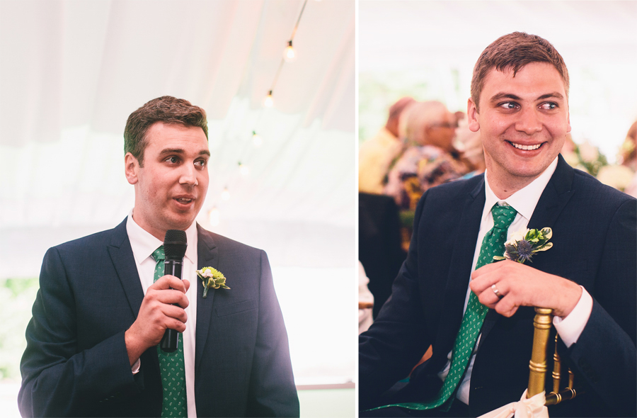 groom with tears in eyes
