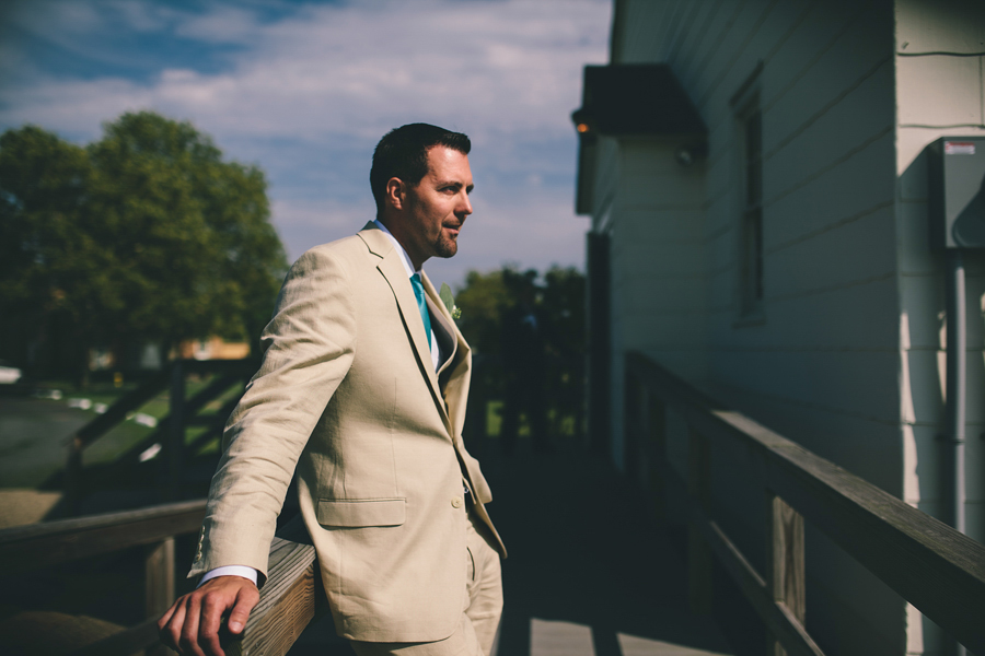 Sandy Hook Chapel Wedding First Look