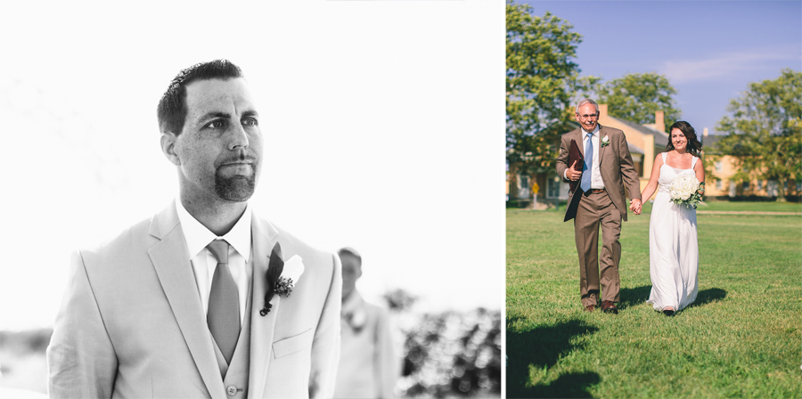 Sandy Hook Chapel Wedding ceremony