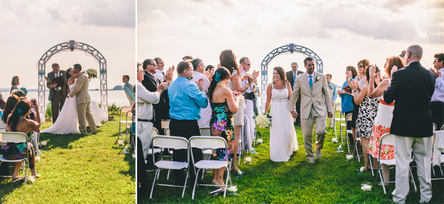 Sandy Hook Chapel Wedding ceremony
