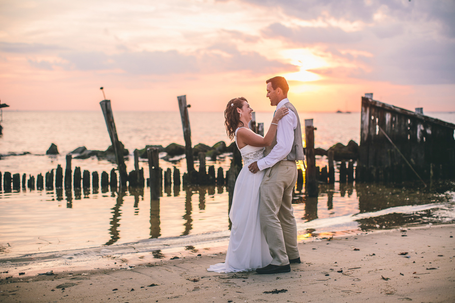 NJ Sunset Wedding 
