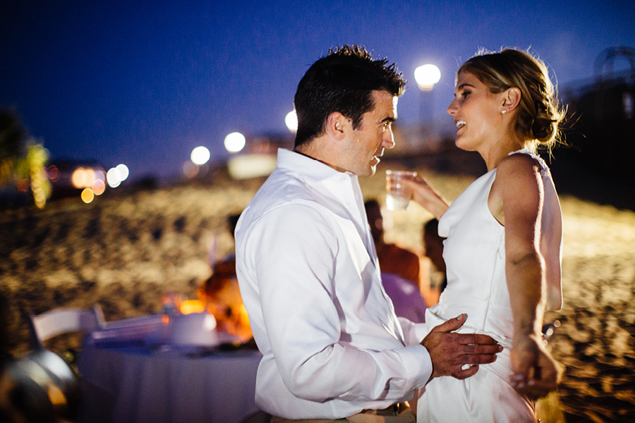 nj beach wedding reception