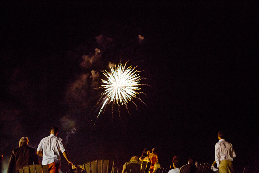 Ocean Place Wedding Fireworks Long Branch, NJ