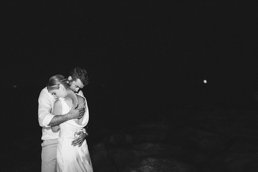 Night time wedding photos