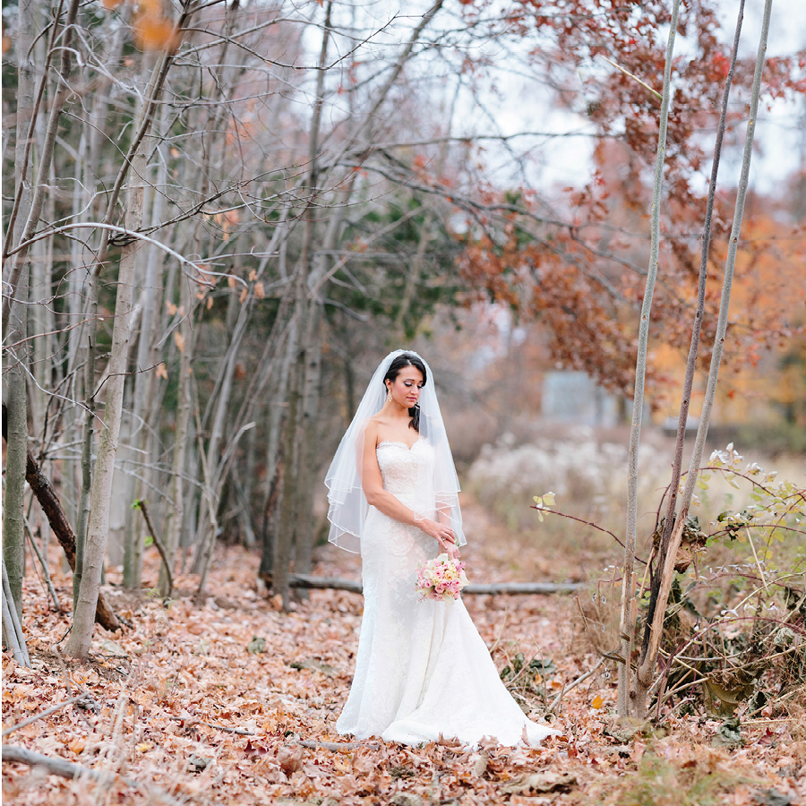 Wilshire Grand Wedding Bride Portrait