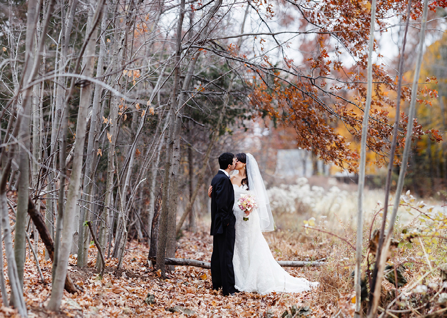 Wilshire Grand Wedding Bride and Groom Portrait