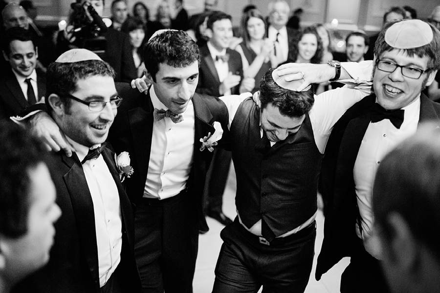 Wilshire Grand Wedding Dancing the Hora