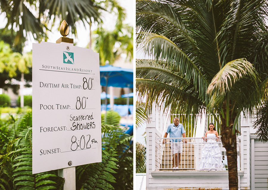 South Seas Island Resort Wedding