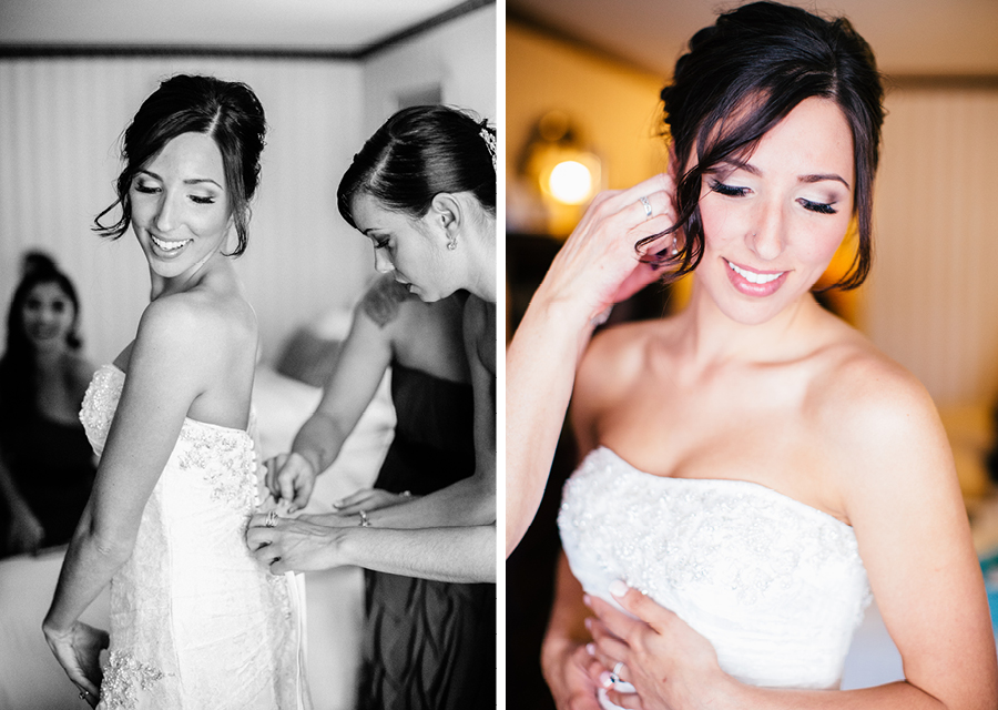 bride getting ready madison hotel morristown, nj