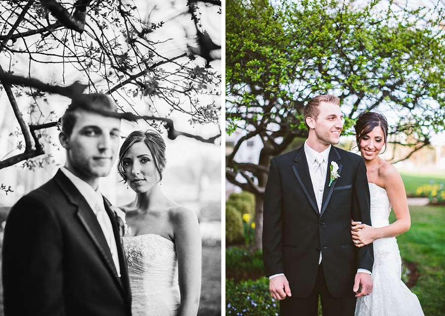 Madison Hotel Wedding bride and groom photos