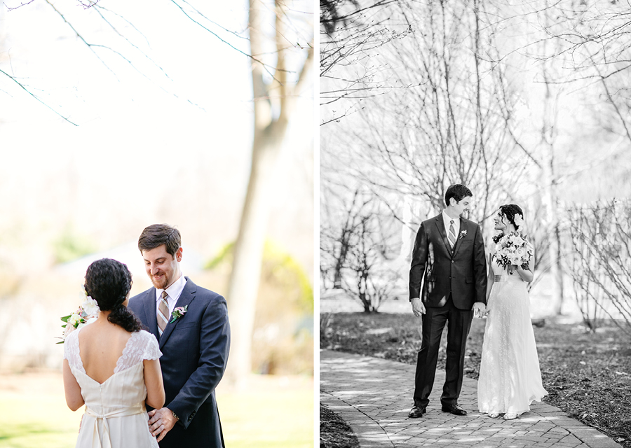 Olde Mill Inn Bride and Groom Portraits