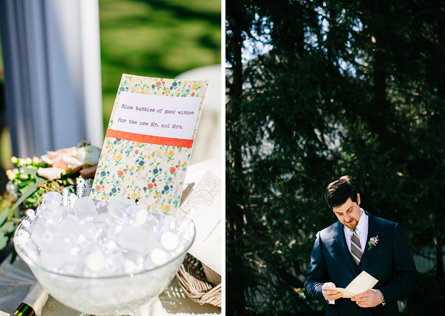 The Grain House Wedding Details