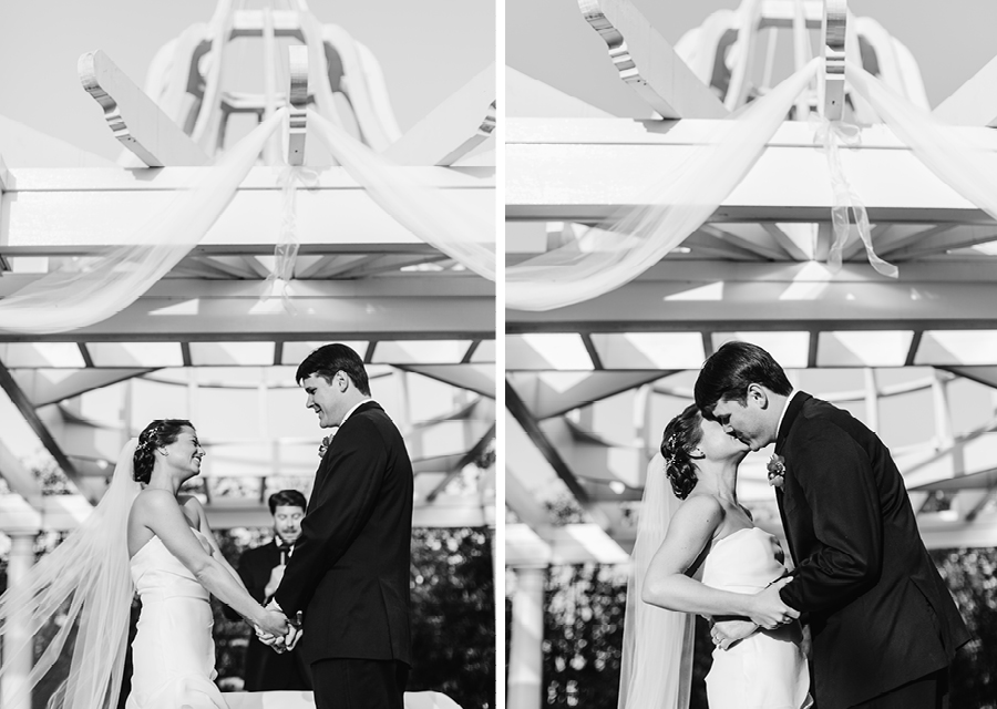 eagle oaks wedding ceremony photos