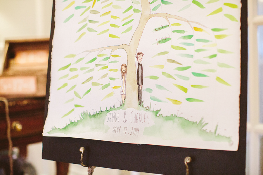 creative wedding detail