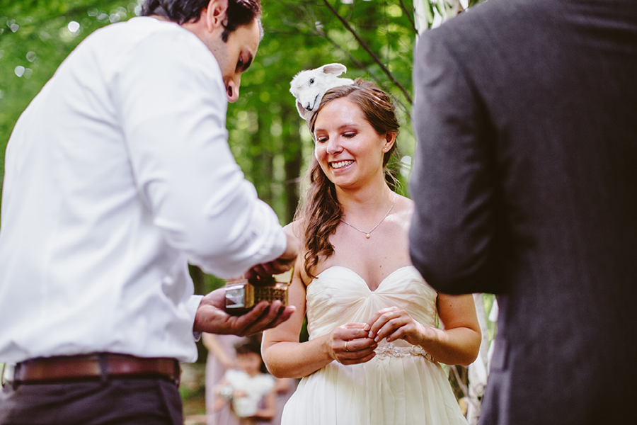 Fiddle Lake Farm Wedding Ceremony