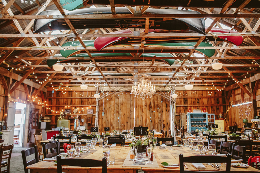 rustic wedding venue fiddle lake farm