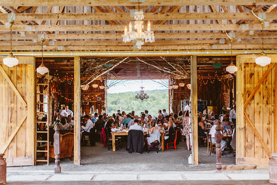 Fiddle Lake Farm Wedding Reception