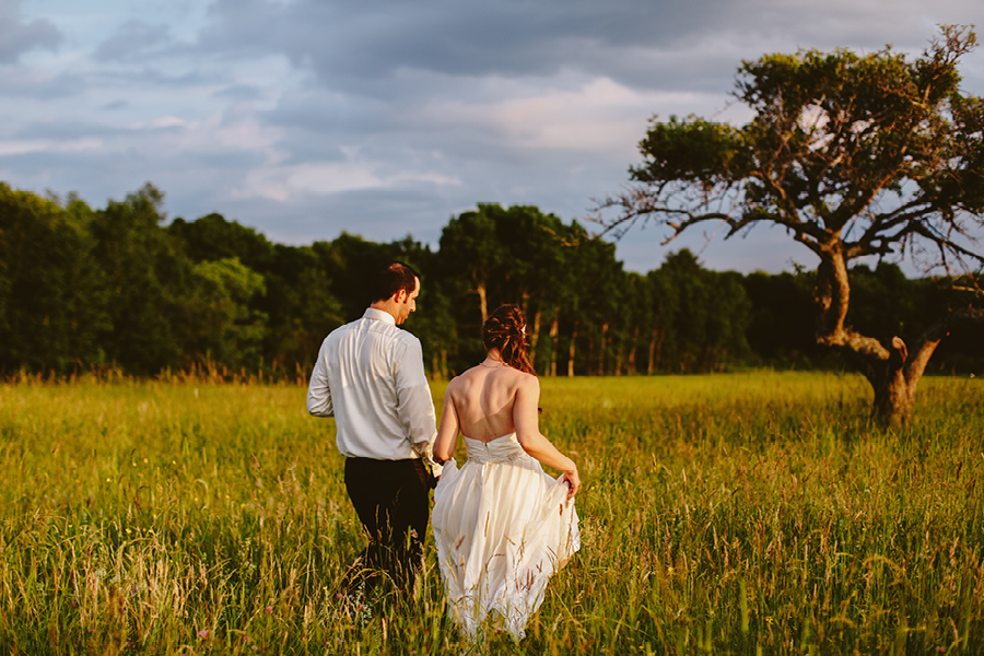 Farm Wedding portraits