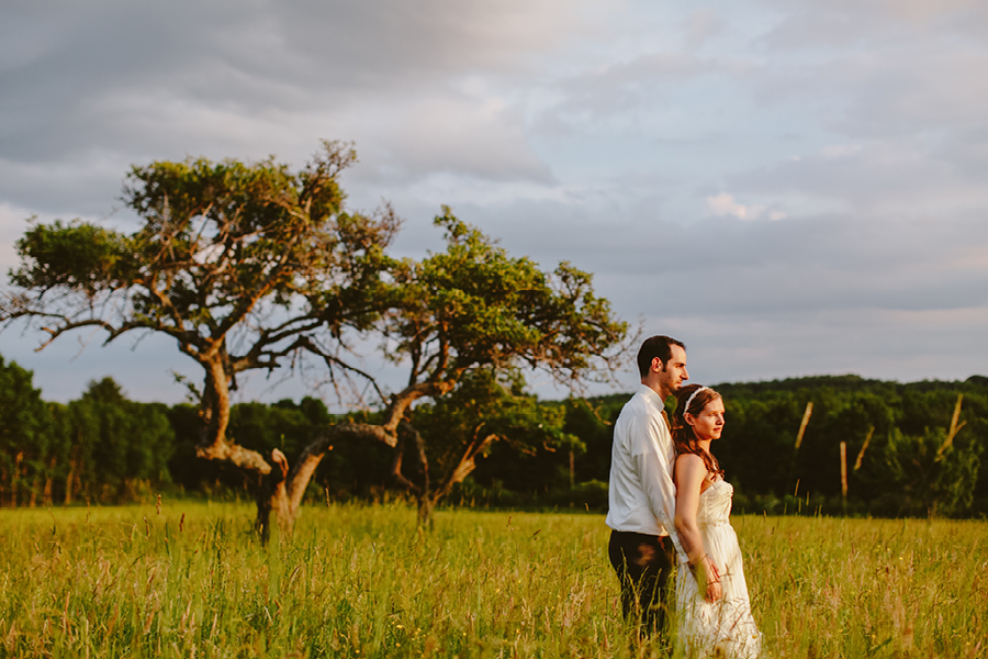 Wedding Photos at Sunset
