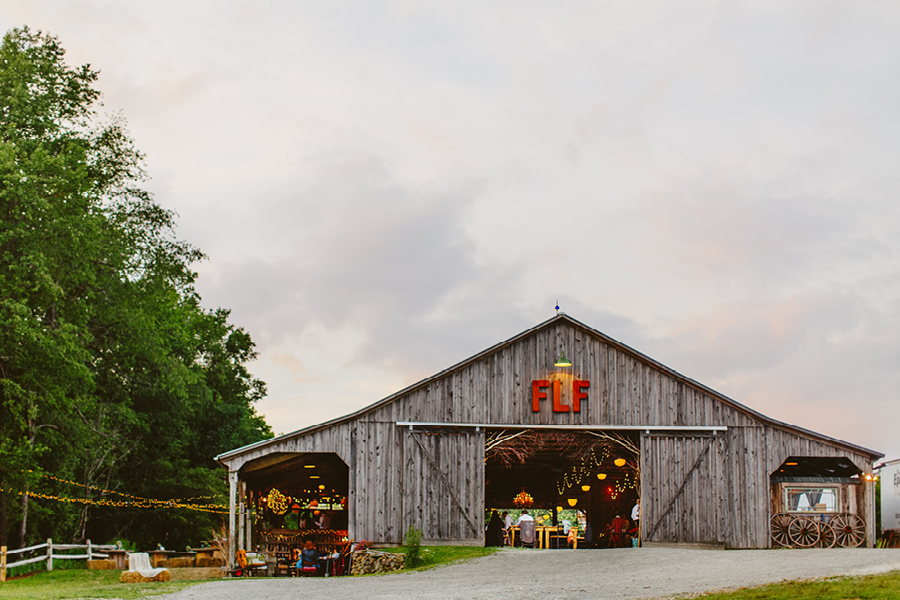 Fiddle Lake Farm Wedding Reception