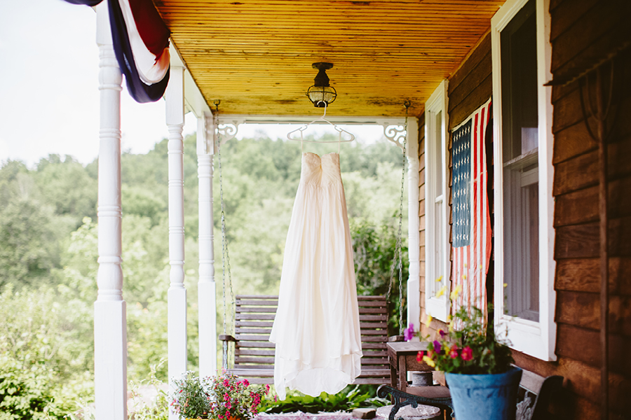 Fiddle Lake Farm Wedding Dress Photo