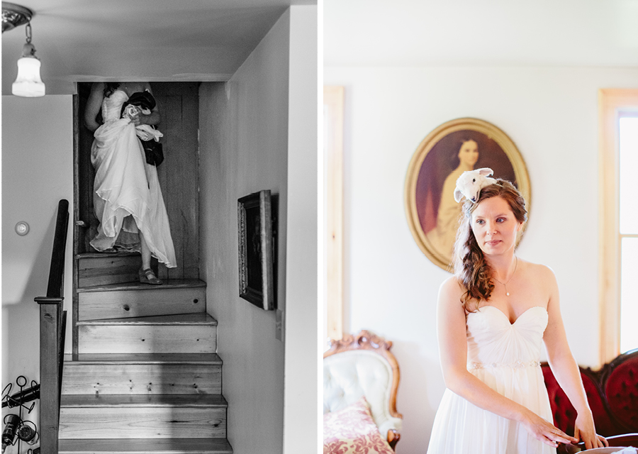 Creative Wedding Photojournalism Fiddle Lake Farm