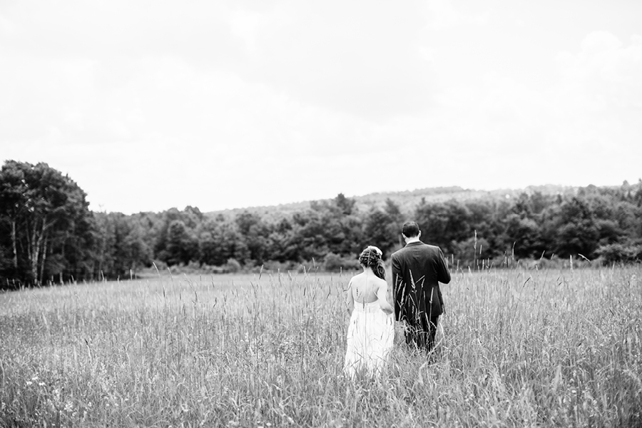Fiddle Lake Farm Bride and Groom Portraits