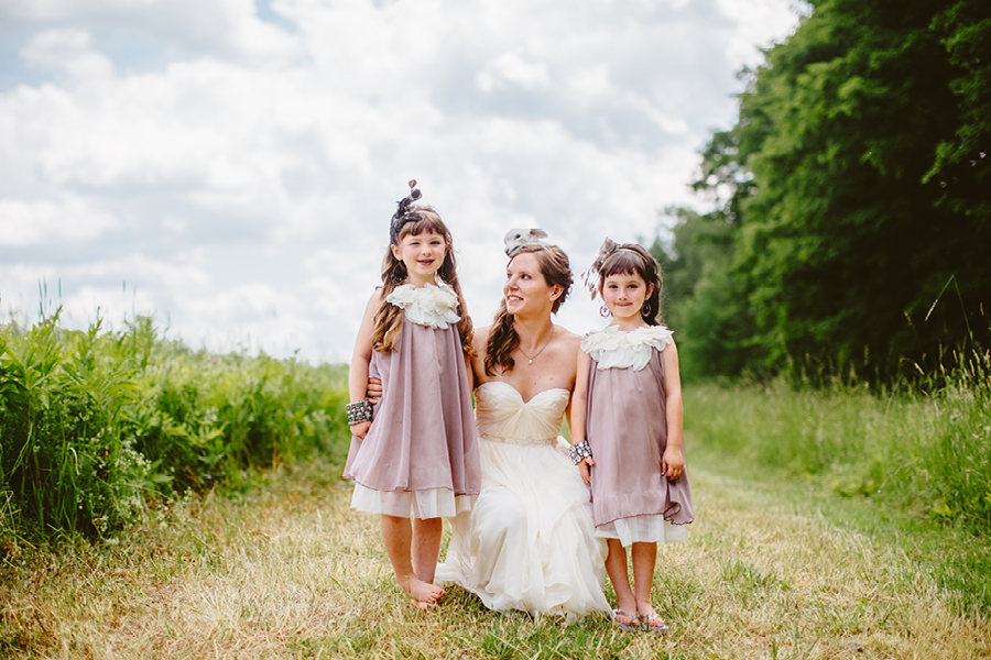 Fiddle Lake Farm Flower girls